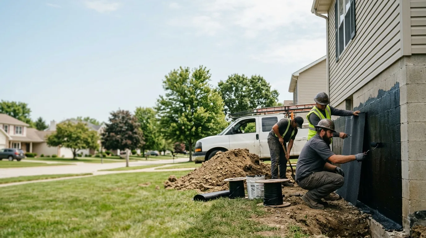 Basement Waterproofing in Elvaston, IL near me